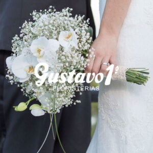 Ramo de novias con Orquideas ! G1 - 5541